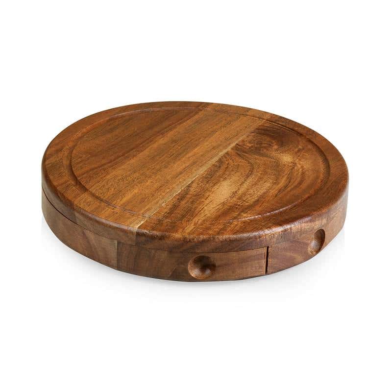 Acacia Cheese Cutting Board with Tools