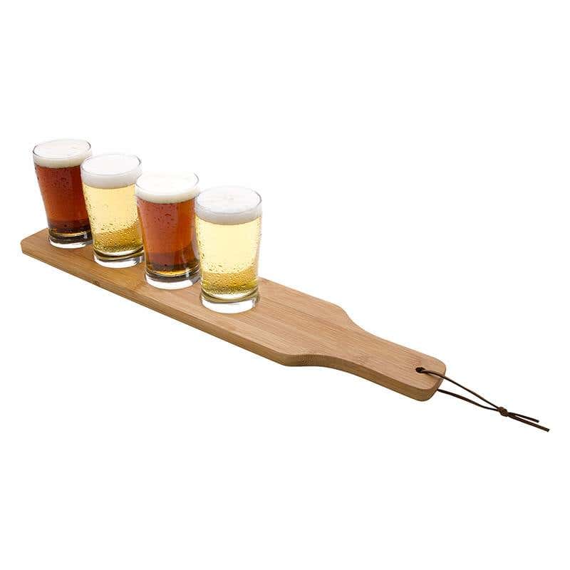 4 Compartment Bamboo Flight Paddle