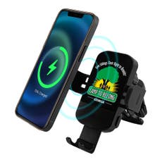 Full Color 15W Car Charger & Phone Mount
