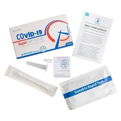 Genabio® COVID-19 Rapid Self-Test Kit - 1 Test per Box (priced per box)