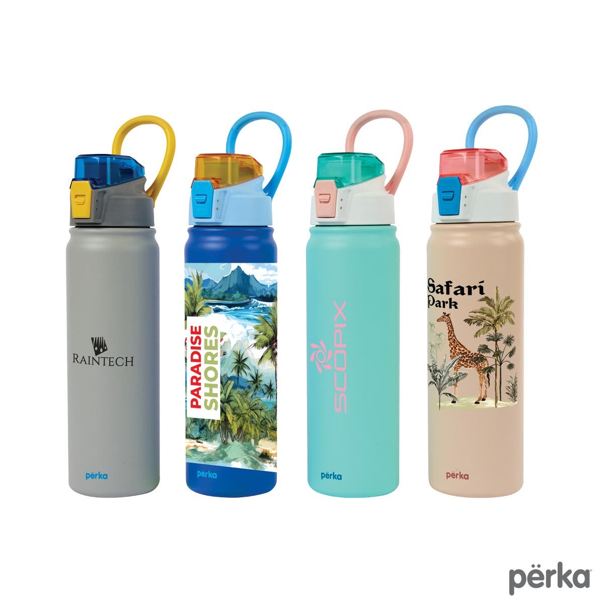 Perka® Rex Fresh ECO Stainless Steel Water Bottle – 24 oz.