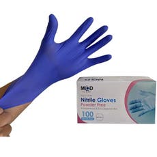 M+D Nitrile Gloves (Per Box Price)