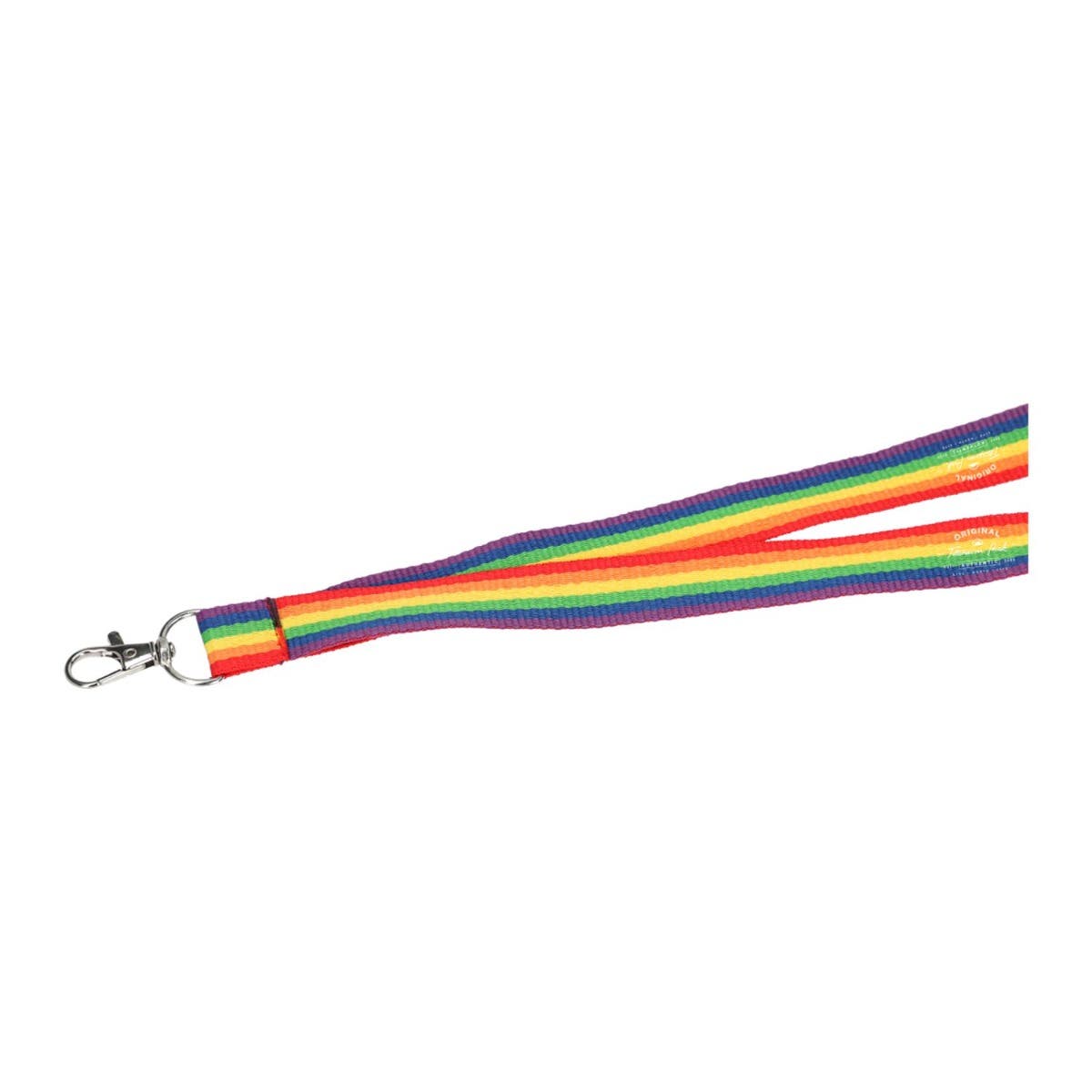 Recycled Polyester Rainbow Lanyard
