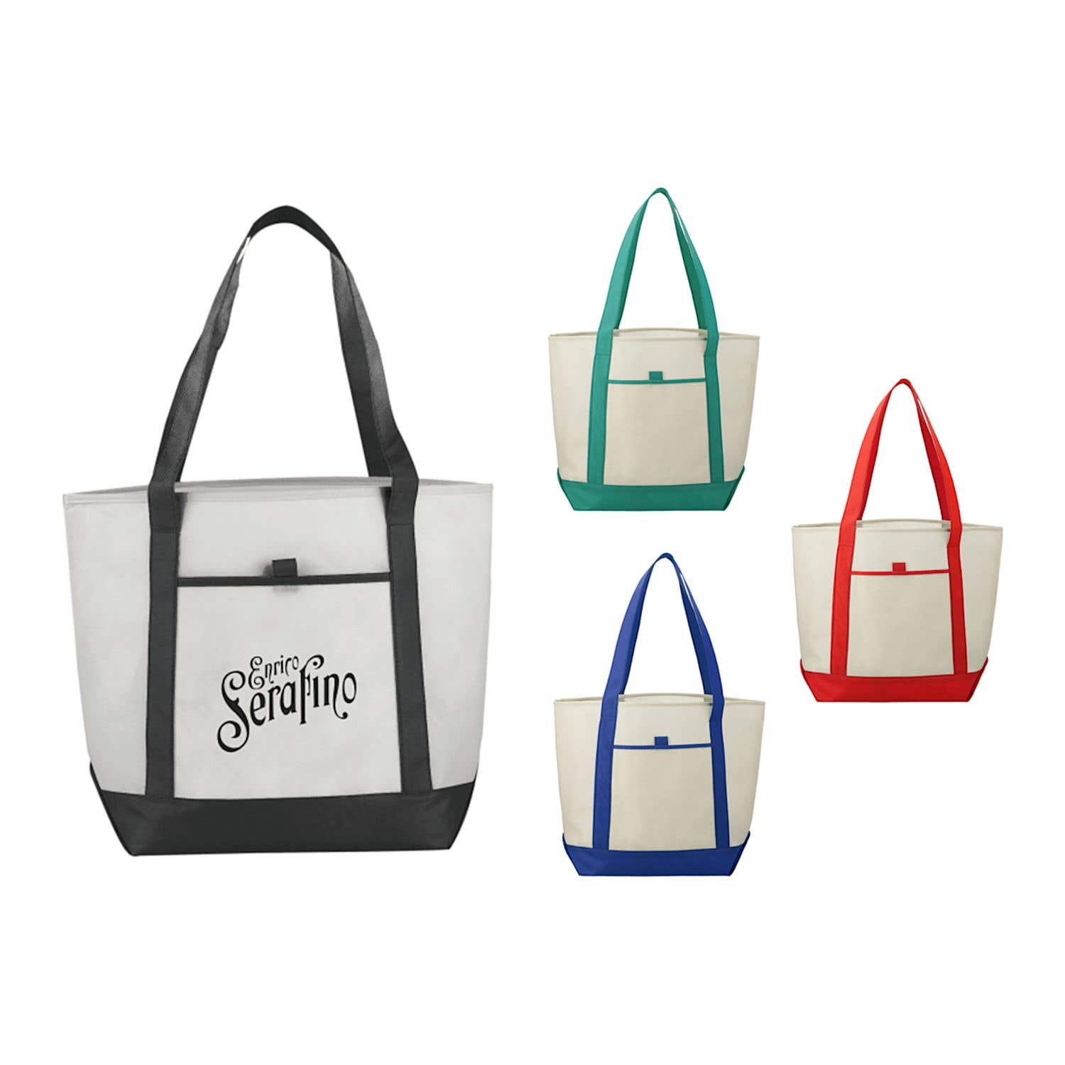 Non-Woven Boat Tote - 13 ½” z 17 ¾” x 6”