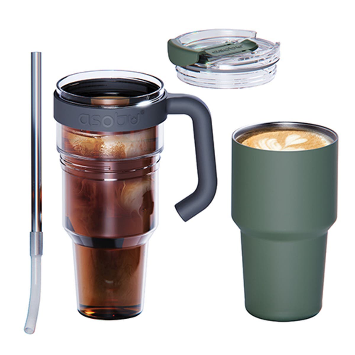 Asobu Explorer 34 oz. Travel Mug & 25 oz. Tritan Tumbler