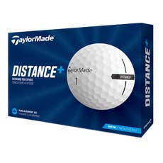 TaylorMade® Distance+ Golf Balls - Dozen