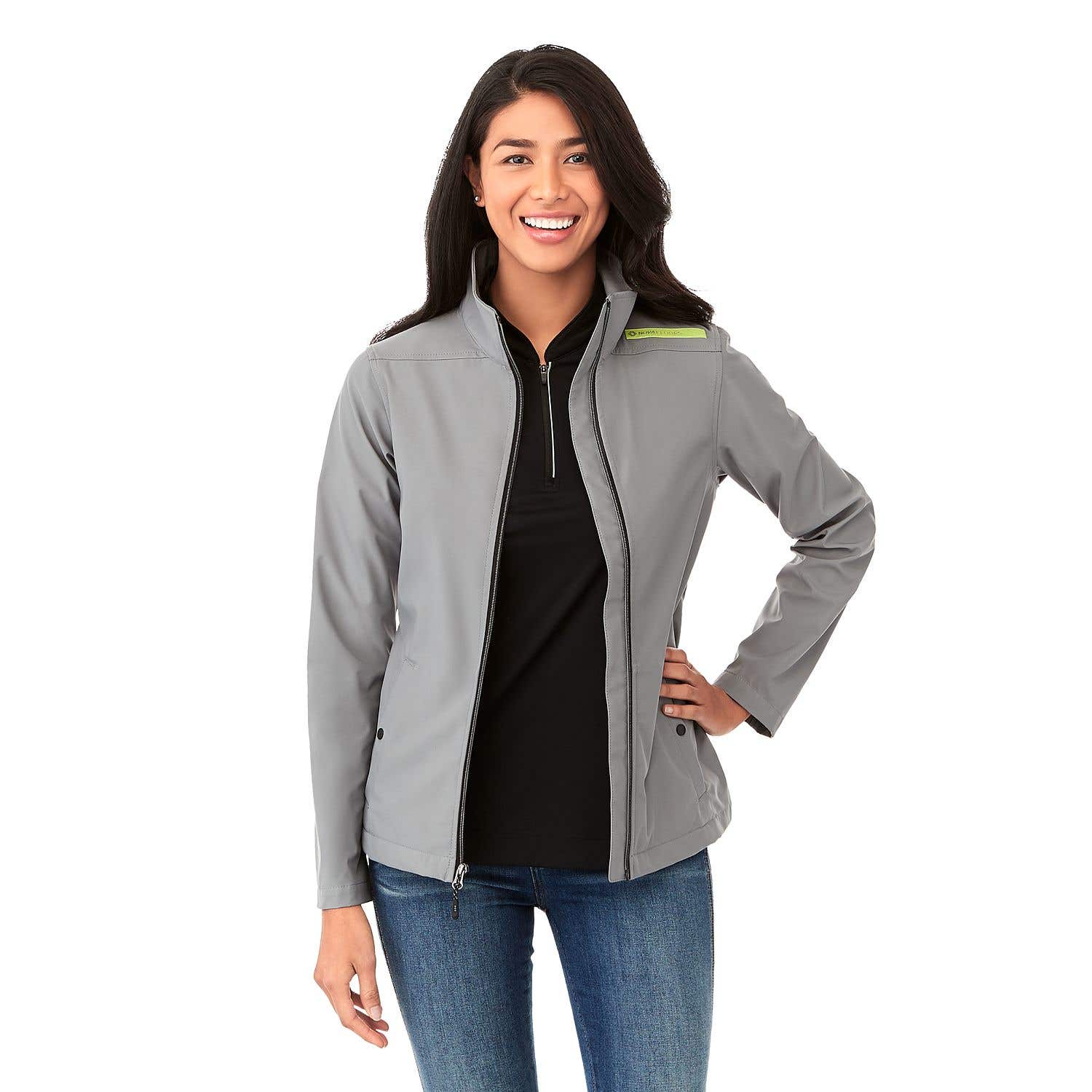 Women's Polyester Stretch Softshell Jacket