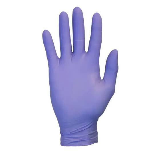 Purple Nitrile Gloves